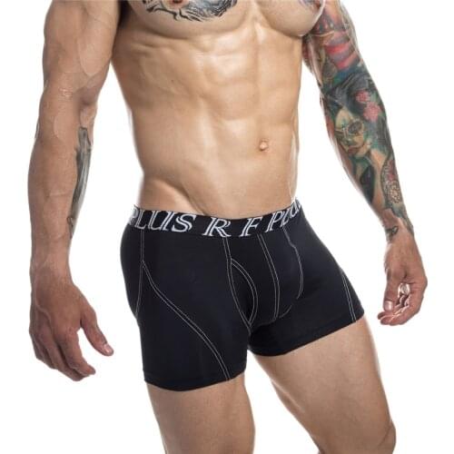 Men Boxer Shorts Underwear Soft Boxers For Mens Panties Men Underpant Solid Color Male Sexy Lingerie Boxershorts Family Calecon