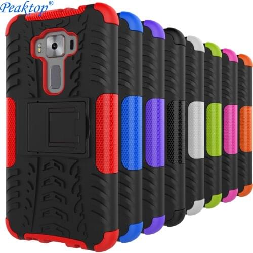Cover For Asus Zenfone 4 3 Max ZC520KL ZC554KL ZE520KL ZC553KL ZC520TL Selfie ZD553KL Case TPU + PC Armor Cases Kickstand Case