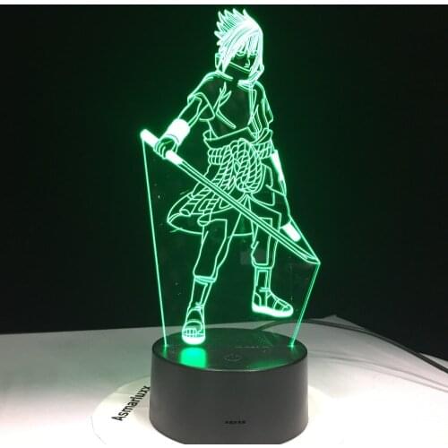 Kids Night Light Gift Led Touch Sensor Colorful Bedroom Nightlight Anime Hunter X Hunter Decor Light Cool 3d Lamp Hisoka Gadgets