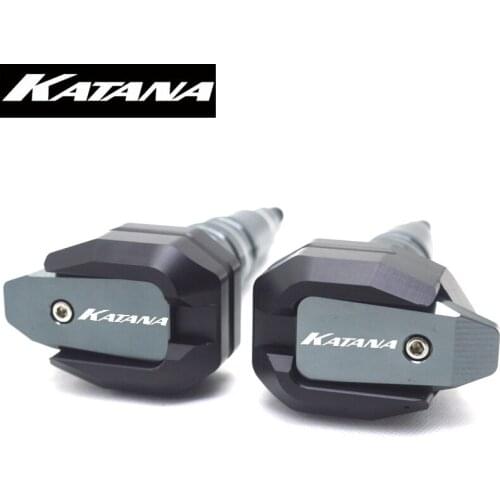 FOR SUZUKI GSX 600/750 KATANA Motocicleta Quadro Slider Carenagem Caindo Prote Guarda Anti Crash Pad pro