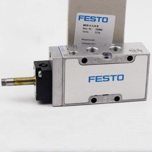 Festo Solenoid Valve 15901 MFH-5-1/4-B MFH-5-1/8-B MFH-3-1/4