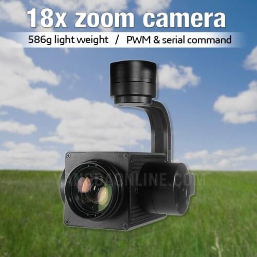 RC Drone Gimbal Zoom Camera Stabilizer 1080P 18X with Track Module for DJI Matrice 600 Surveillance Inspection