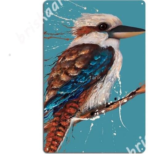 Kookaburra Metal Signs Funny Club Home Wall Decor Home Tin sign Posters