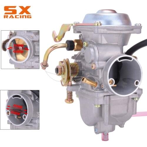 Motorcycle Aluminum 34MM Engine Carburetor Carburador For GN250 GN300 JS400 Roketa Jianshe JS400 YamaBuggy Hensim HS400 ATV