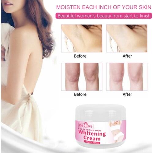 Bleaching Face Body Lightening Cream Underarm Whitening Private Armpit Body Cream Legs Whitening Parts Cream Knees 10/20/30/50g