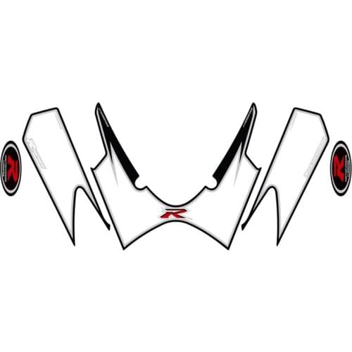 Front Fairing Motor Number Board 3D Gel Protector for SUZUKI GSXR 1000 2008