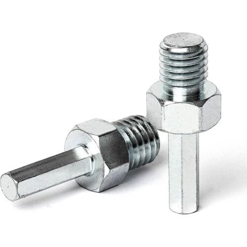 5/8-11 & M14 Male Thread To 3/8 Inch Adapter Hexagon Shank For Drill Core Bits Converter High Quality Steel Adapter