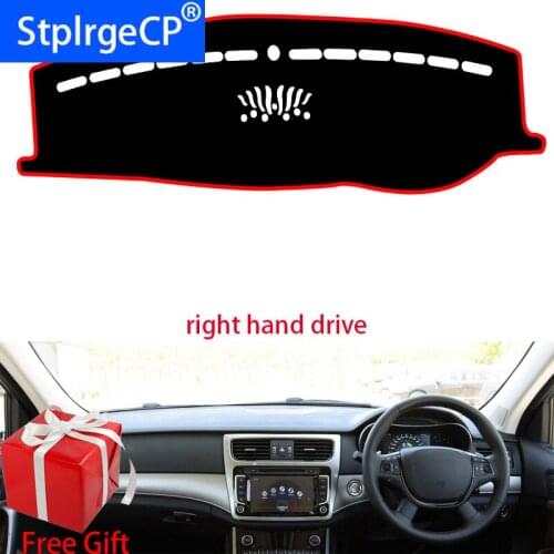 Car Dashboard Cover Mat for HAVAL H8 2012-2017 Right Hand Drive Dashmat Pad Dash Mat Covers Dashboard Accessories