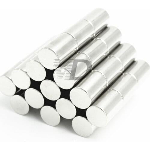 100pcs Neodymium N35 Dia 10mm X 15mm Strong Magnets Tiny Disc NdFeB Rare Earth For Crafts Models Fridge Sticking magnet 10x15mm