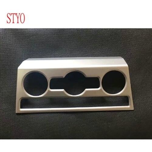 STYO Car ABS Chrome Interior Central AC Dash Board Cover Trim for VW T-ROC 2018