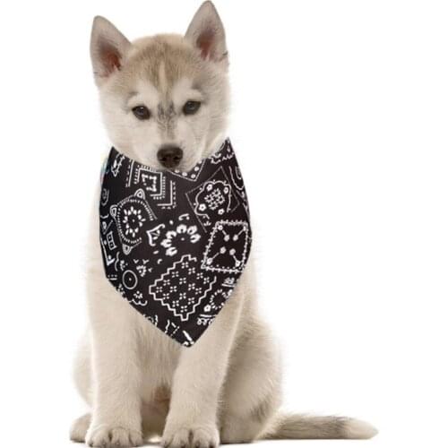 Pet Dog Triangle Scarf Adjustable Buckle Washable Bow Ties Saliva Towel Grooming Scarf Pet Accessories Supplies