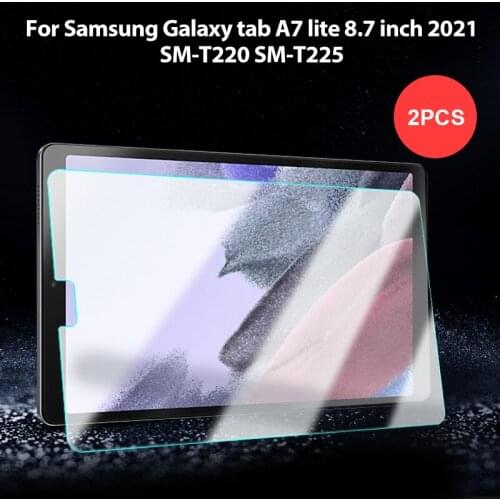 Ultra Clear Screen Protector for Samsung galaxy tab A7 SM-T500 T505 SM-T200 T205 Tempered Glass Guard Film Funda