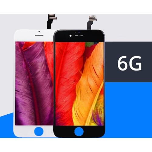 10Pcs/lot 100% Top AAA No Dead Pixel For IPhone 6 LCD 4.7 inch ecran Screen Display Replacement Lens Pantalla 6G LCD Free DHL