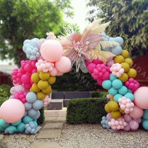 280pcs Colorful Wedding Arch Garland Kit Outdoor Latex Balloons Set Party Backdrop Decorations Birthday Valentines Day Globos
