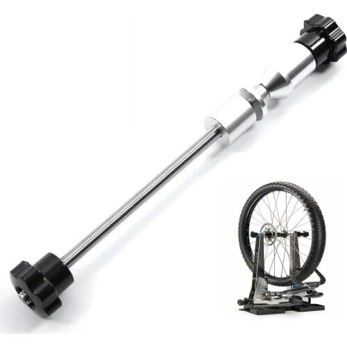 80/5000 250mm-Bike Wheel Repair Truing Stand Platform Up Mechanic Tool Shaft Adapter Bicycle Hub Fixed Shaft Bike Accessories