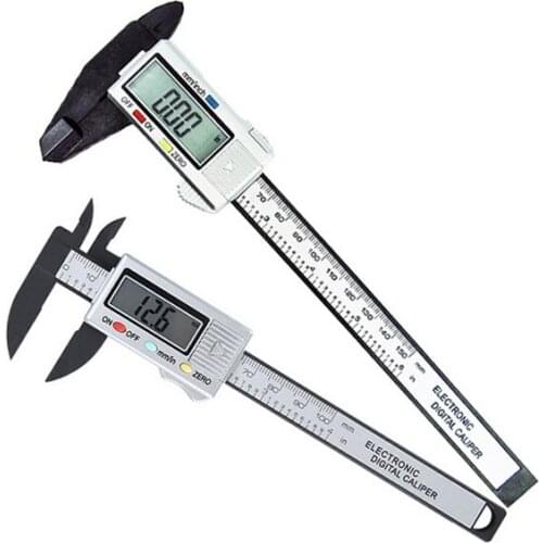 Measuring Tool Digital Vernier Caliper Card Ruler LCD Electronic Carbon Fiber Altimeter Micrometer Gauges Measuring Tool