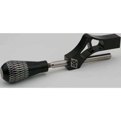 Long Size Aluminum Car Shift Extender Adjustable Gear Lever Shift Knob Fit For Universal Manual Car