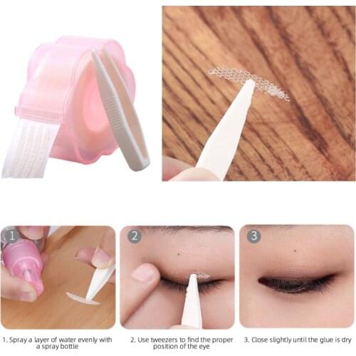 Double Eyelid Tape Invisible Double Eyelid Stickers Transparent Self Adhesive Double Eye Tape Ladies Eye Makeup Tools