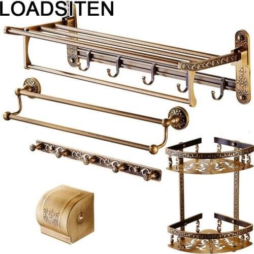 Etagere Badezimmer Parede Hair Dryer Holder Prateleira Estante Shelves Accessories Banheiro Salle De Bain Bathroom Wall Shelf