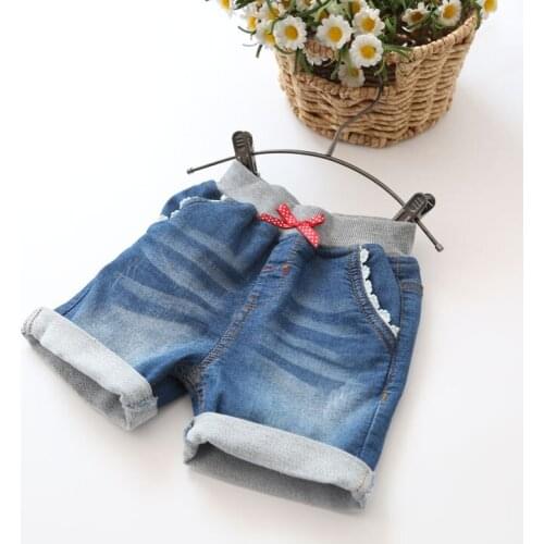 Fasacofu Denim Shorts For Girls