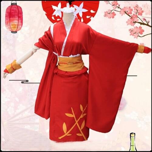 Bungo Stray Dogs Kyoka Izumi kimono Cosplay costume Halloween