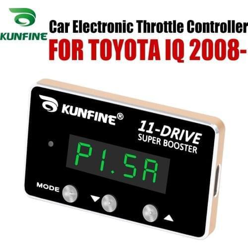 KUNFINE Car Electronic Throttle Controller Racing Accelerator Potent Booster For TOYOTA IQ 2008-After Tuning Parts 11 Drive