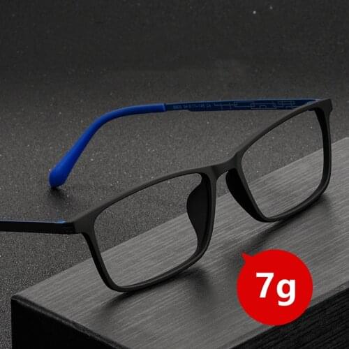 Mens Pure Titanium Ultra Light TR High Quality Spectacle Frame Full Frame Flexible Myopia Optical Spectacle Frame 8809X