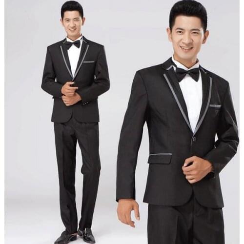 Mens suit wedding dress 2020 new arrival men slim fit suits wedding suits for men latest coat pant designs suit + pant + tie