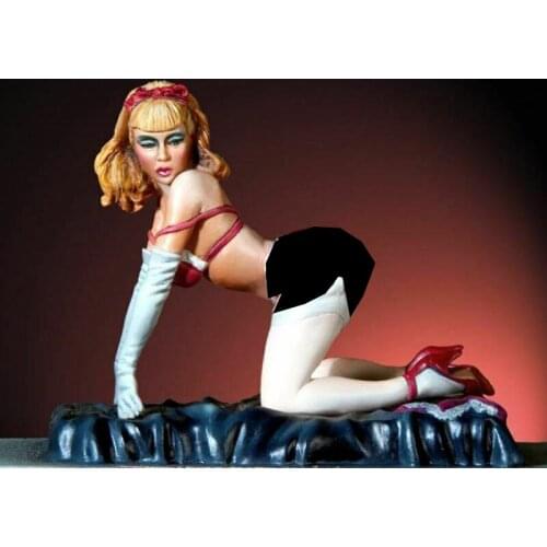 1/22 Girl Resin Figure Building Kit