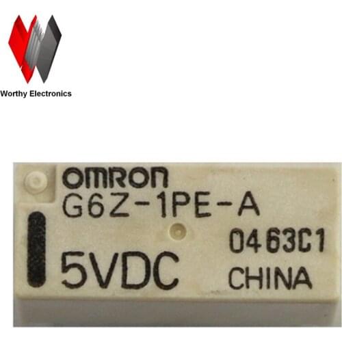 Wholesale 10Pcs/lot relay G6Z-1PE-A-5VDC