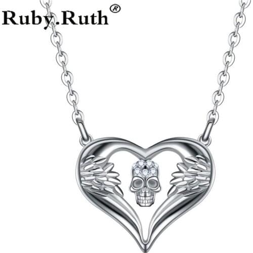 Ruby.Ruth Silver Chokers