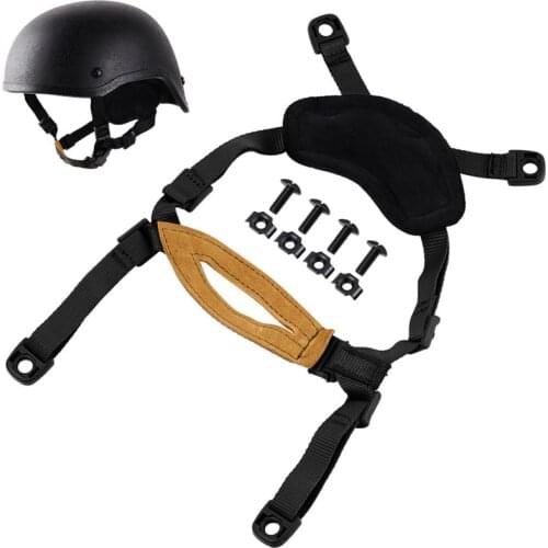 FMA Tactical Helmet General Suspension System X-NAPE Helmet Adjustable Strap Hunting Airsoft ACH/Fast/MICH Helmet Accessories