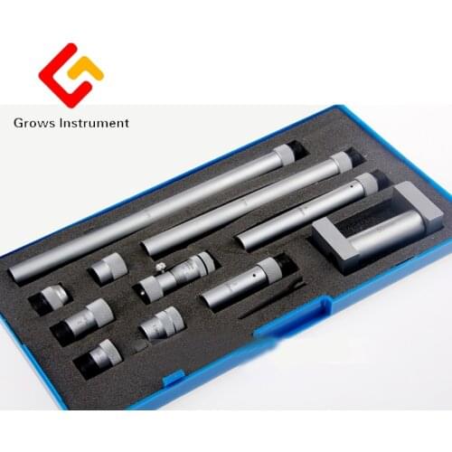 Internal Diameter Micrometer 50-600mm Precision Inside Micrometer Hole Bore Internal Diameter Gage Gauge