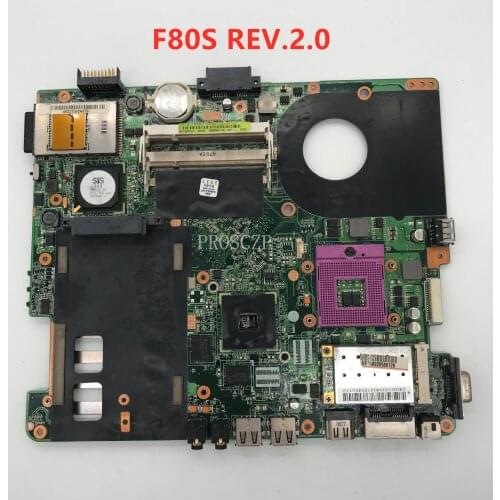 High quality For ASUS F80S REV.2.0 Laptop motherboard 100% working well