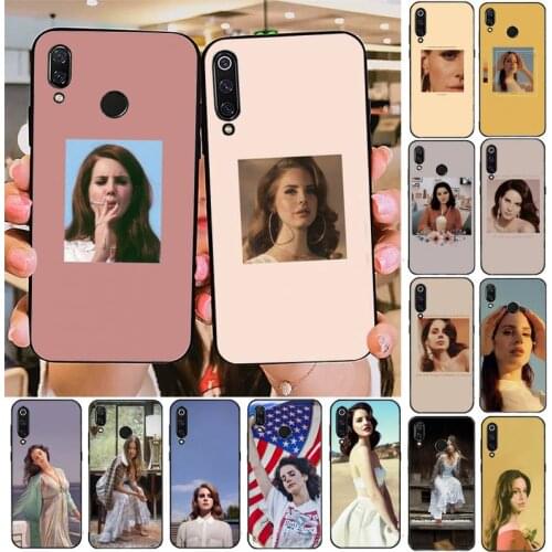 YNDFCNB Sexy singer model Lana Del Rey Phone Case For Redmi note 8Pro 8T 6Pro 6A 9 Redmi 8 7 7A note 5 5A note 7 case