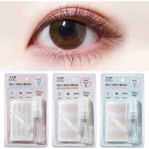 120Pcs Invisible Double Eyelid Stickers Self-Adhesive Eyelid Stickers Instant Eye Lift Strips Makeup Tools Eyeliner Sticker