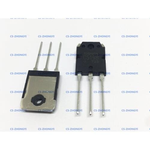 2PCS 2SA1941-O/2SC5198-O to-3P power amplifier pair tube 1 pair audio playback tube 140V /15A/100W transistor