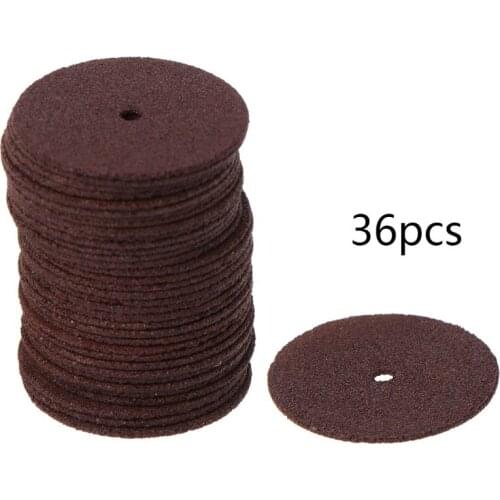 36pcs 24mm Abrasive Disc Cutting Discs Reinforced Cut Off Grinding Wheels Rotary Blade Cuttter Tools 264D