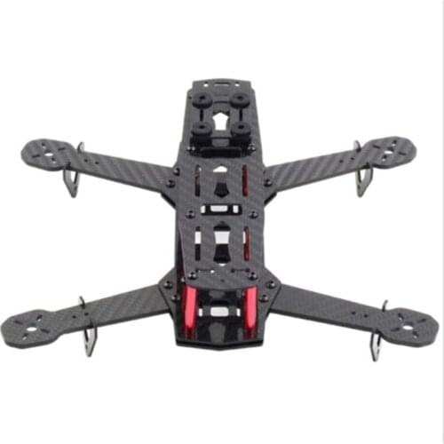 3K CF Carbon Fiber QAV250 4-Axis 250 Mini FPV Quadcopter Multirotor Frame Kit
