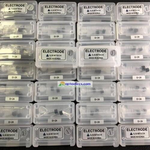 DHL Free Shipping 10 pairs/lot Original Ilsintech EI-24 electrodes for KF4 KF4A fusion splicer welding machine electrode rod