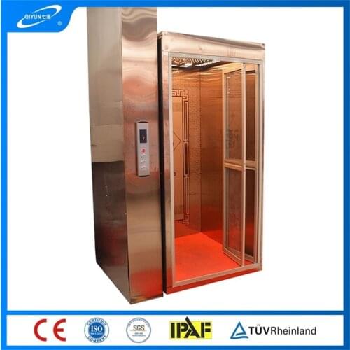 Kinglift Good Quality 250kg 3.6m household home elevator Lift factory supplier Convenient Elevator Lift for Sale