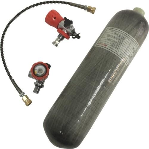 AC168101 30Mpa Air Use Carbon Fiber Cylinder 6.8L Paintball Tank / Cylinder With Din Valve And Filling Station Acecare 2019