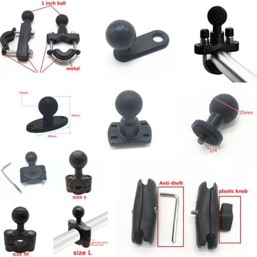 Motorcycle Camera Holder Handlebar Mirror Mount Stand For Gopro 8 7 6 DJI OSMO Action Insta360 Sports Cameras Accessories