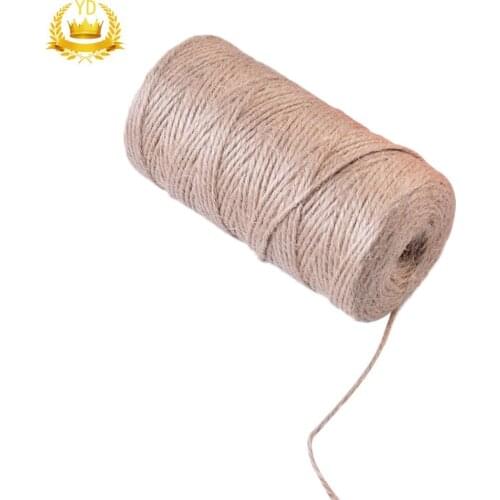 100M Jute Twine 3-ply For DIY Gardening Making Decor