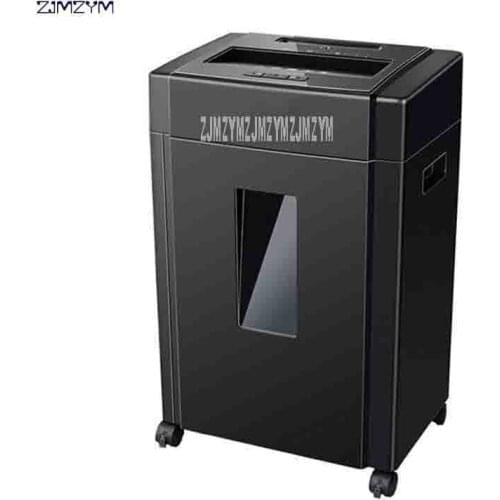 New Arrival Electric 9904 Shredder Office Mute High-power Auto Stop CD File Paper Shredder AC220V/50Hz 240W 20L 2M / MIN 2*12MM
