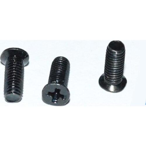 M3 M4 Phillips Screw Flat head Screws Countersunk Thin head Bolts Black Zinc