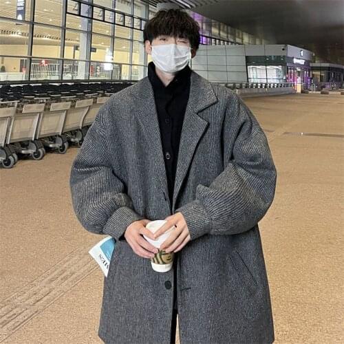 Mafokuwz Men's Long Trench Coats