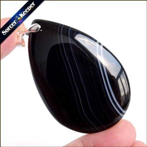 Fashion Women Man Necklace Pendant Big Natural Botswana Agates Stone Pendant Slide Healing Crystals for Jewelry Making US890