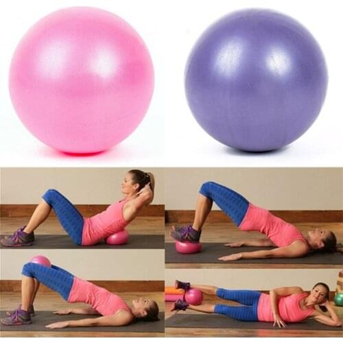 Yoga Ball 25cm Exercise Ball for Yoga Fitness Pilates Ball Balance Exercise Gym Fitness Training Stability Yoga Accessories