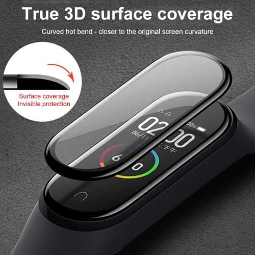 New Protective Film Scratch-resistant Film Clear Protection Film Protector For Mi Band 5